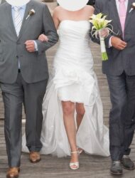 Linea Raffaelli trouwjurk perfect voor een strandbruiloft